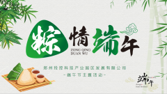 【鄭投產(chǎn)業(yè)園動(dòng)態(tài)】悠悠粽飄香 濃濃愛(ài)國(guó)情│公司開展